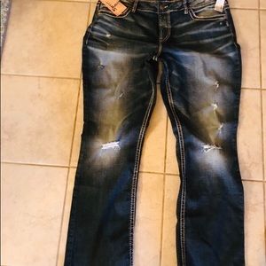 Silver jeans plus 20/33 length bootcut. NEW W TAGS